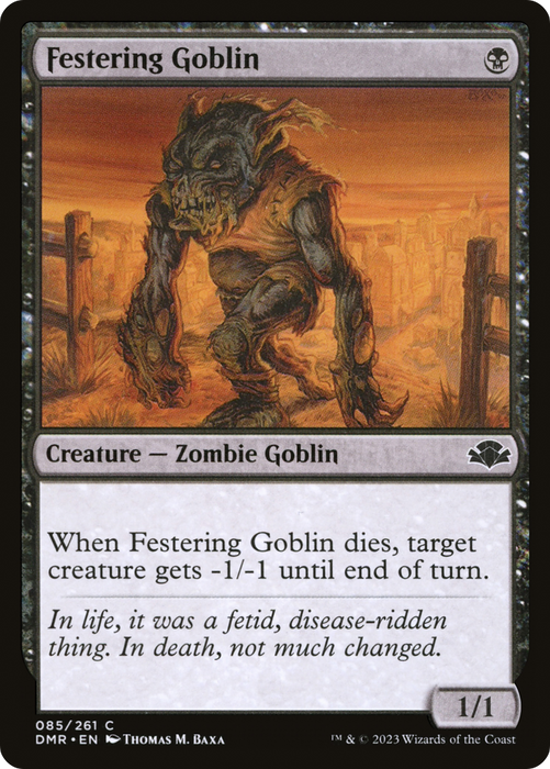Festering Goblin (DMR-085) - common