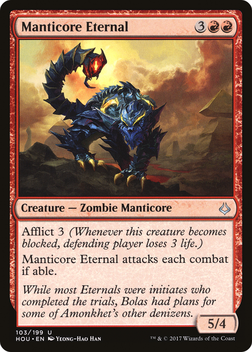 Manticore Eternal (HOU-103) - uncommon