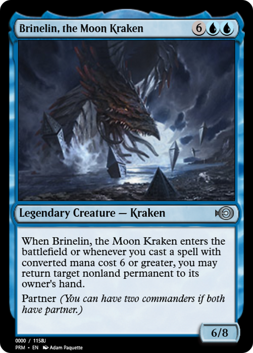Brinelin, the Moon Kraken (PRM-86226) - uncommon