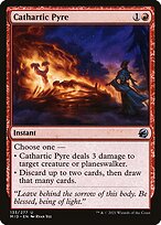Cathartic Pyre (MID-133) - uncommon - Foil