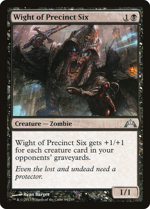Wight of Precinct Six (GTC-084) - uncommon - Foil