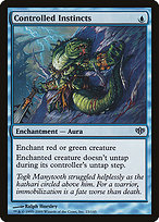 Controlled Instincts (CON-023) - uncommon - Foil
