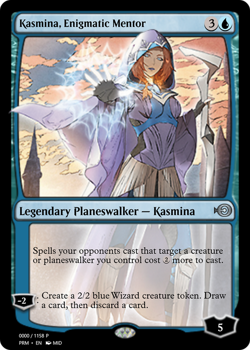 Kasmina, Enigmatic Mentor (PRM-72253) - uncommon