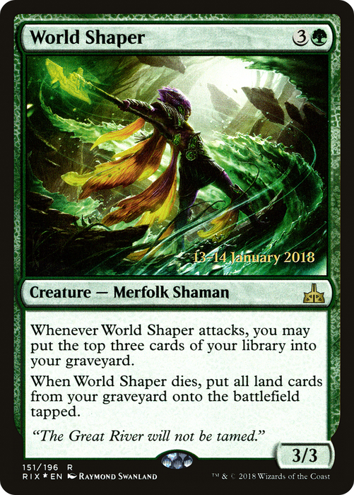 World Shaper (PRE-151S) - rare - Foil