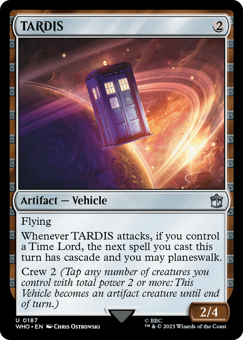 TARDIS (WHO-187) - uncommon