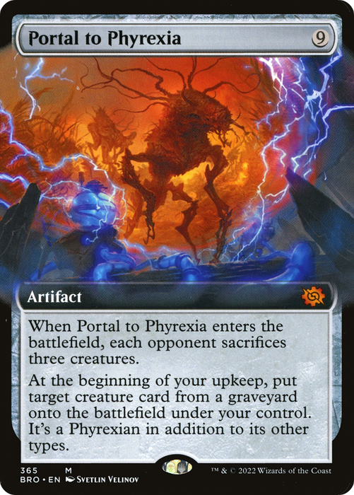 Portal to Phyrexia (BRO-365) - mythic: (Extended Art)