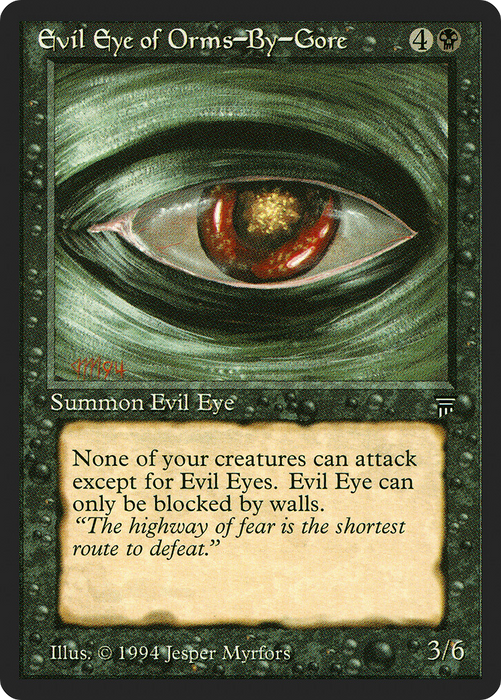 Evil Eye of Orms-by-Gore (LEG-096) - uncommon