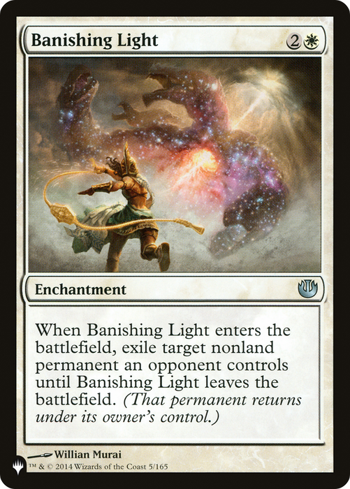 Banishing Light (LIST-JOU-5) - uncommon