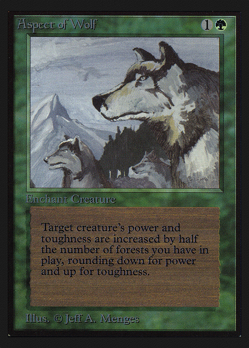 Aspect of Wolf (IED-185) - rare