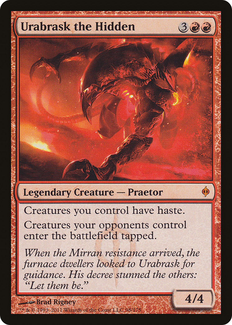 Urabrask the Hidden (NPH-098) - mythic