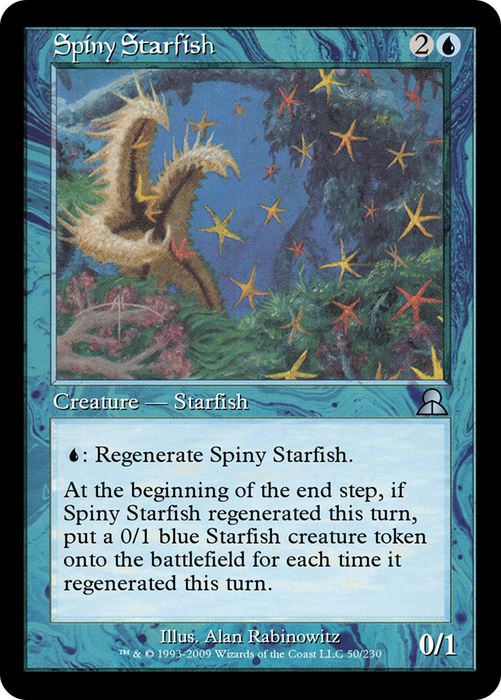 Spiny Starfish (ME3-050) - uncommon