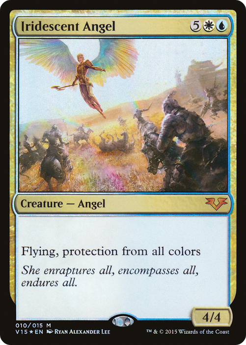 Iridescent Angel (V15-010) - mythic - Foil