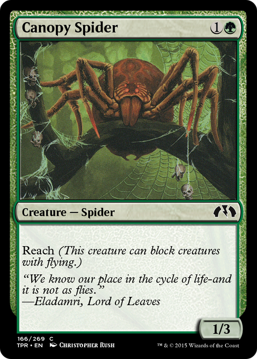 Canopy Spider (TPR-166) - common - Foil