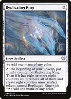 Replicating Ring (KHM-244) - uncommon: (snow) - Foil