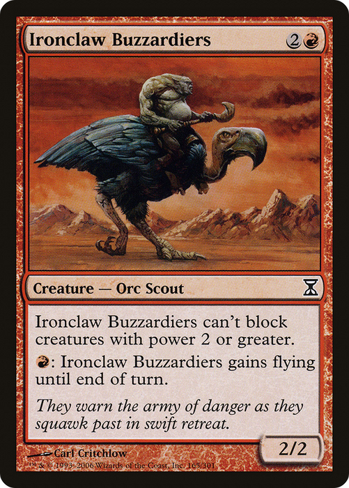 Ironclaw Buzzardiers (TSP-165) - common