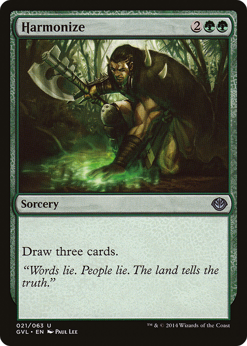 Harmonize (DD3-021) - uncommon