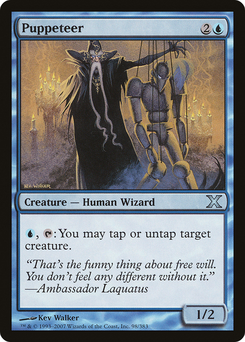 Puppeteer (10E-098) - uncommon - Foil