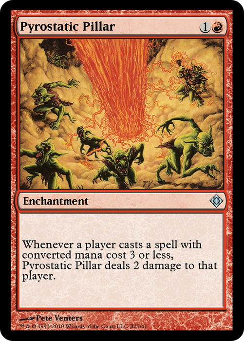 Pyrostatic Pillar (TD0-B25) - uncommon