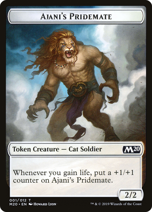 Ajani's Pridemate (M20-001) - common