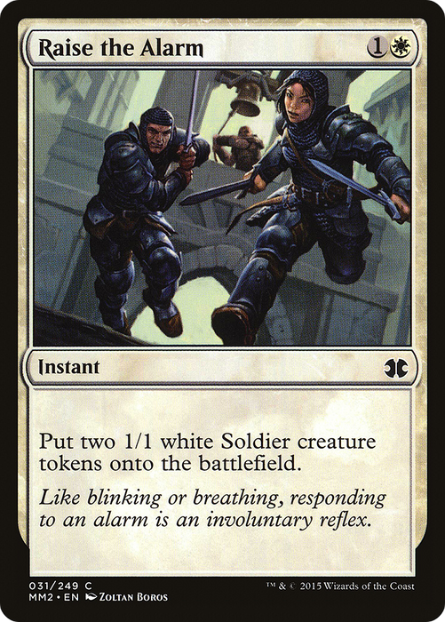Raise the Alarm (MM2-031) - common - Foil