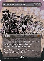 Overwhelming Forces (OTP-069) - mythic (Borderless) - Foil