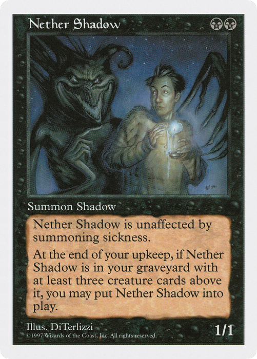 Nether Shadow (5ED-183) - rare
