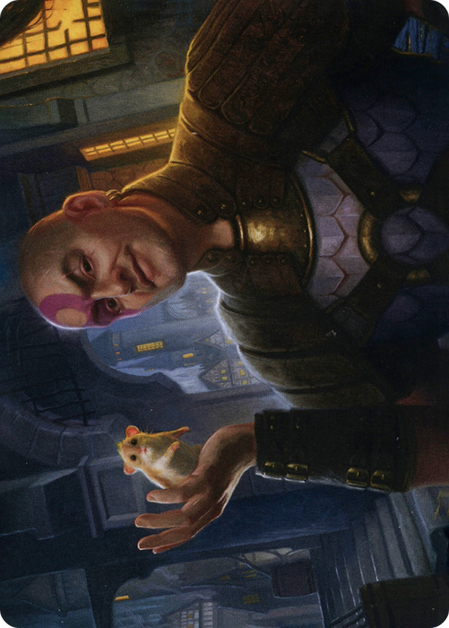 Minsc, Beloved Ranger // Minsc, Beloved Ranger (AAFR-033) - common (Borderless) - Foil