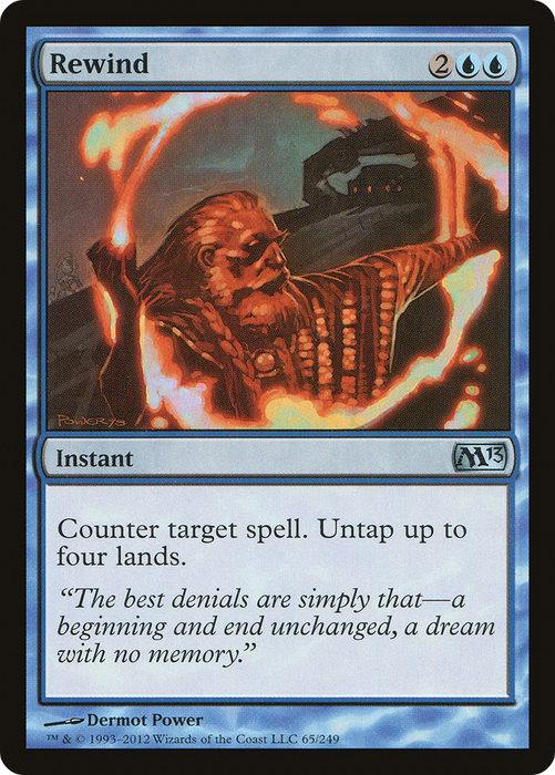 Rewind (M13-065) - uncommon - Foil