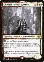 General Ferrous Rokiric (MH2-366) - rare: (Showcase) - Foil