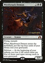 Mindwrack Demon (PRE-124S) - mythic - Foil