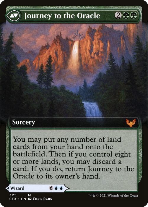 Jadzi, Oracle of Arcavios // Journey to the Oracle (STX-325) - mythic: (Extended Art) - Foil