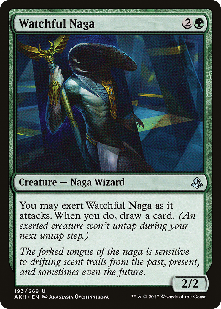 Watchful Naga (AKH-193) - uncommon