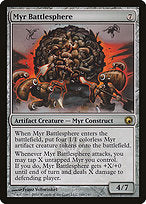 Myr Battlesphere (SOM-180) - rare - Foil