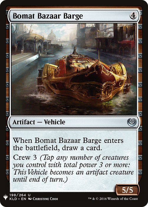 Bomat Bazaar Barge (LIST-KLD-198) - uncommon