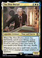 The First Doctor (WHO-128) - rare - Foil