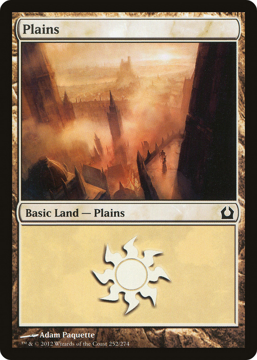 Plains (RTR-252) - common - Foil