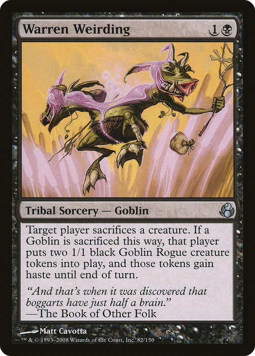 Warren Weirding (MOR-082) - uncommon - Foil