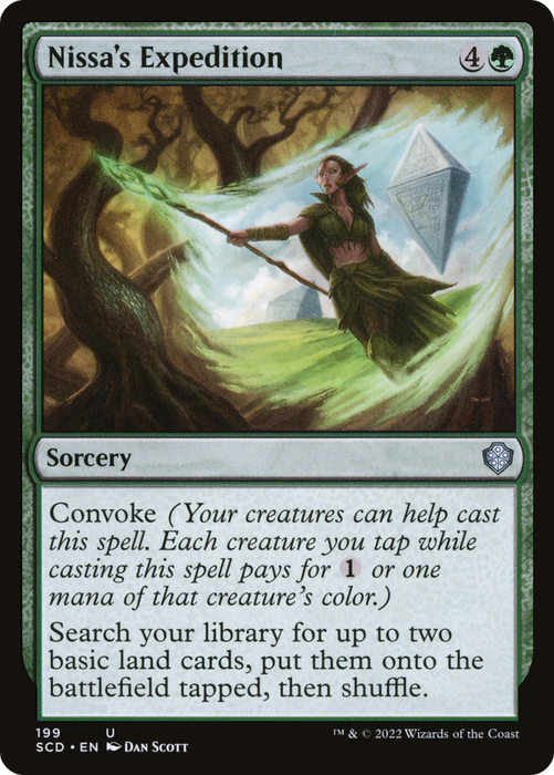 Nissa's Expedition (SCD-199) - uncommon
