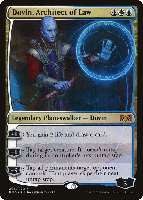 Dovin, Architect of Law (RNA-265) - mythic - Foil