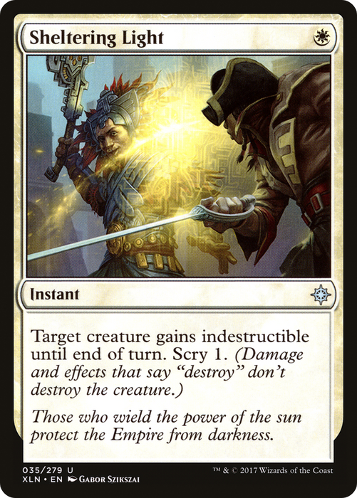Sheltering Light (XLN-035) - uncommon - Foil