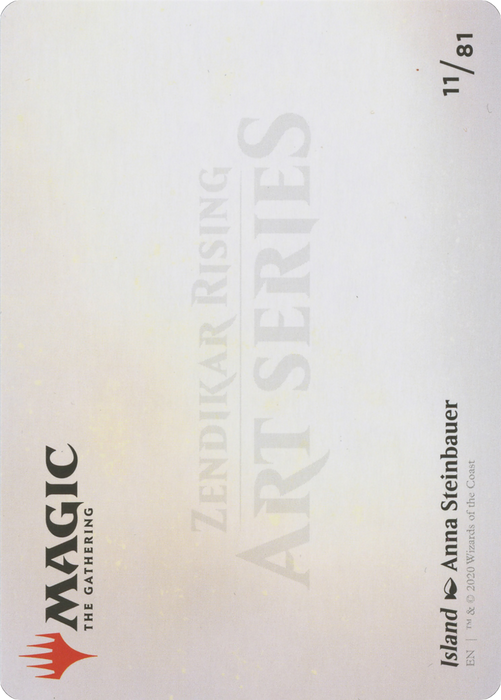 Island // Island (AZNR-011) - common (Borderless) - Foil