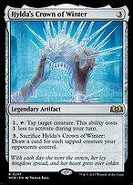 Hylda's Crown of Winter (WOE-247) - rare - Foil