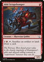 Akki Scrapchomper (MOM-130) - common - Foil