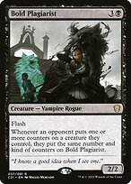 Bold Plagiarist (C21-037) - rare