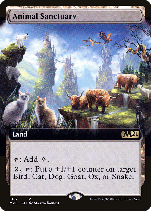 Animal Sanctuary (M21-385) - rare: (Extended Art)