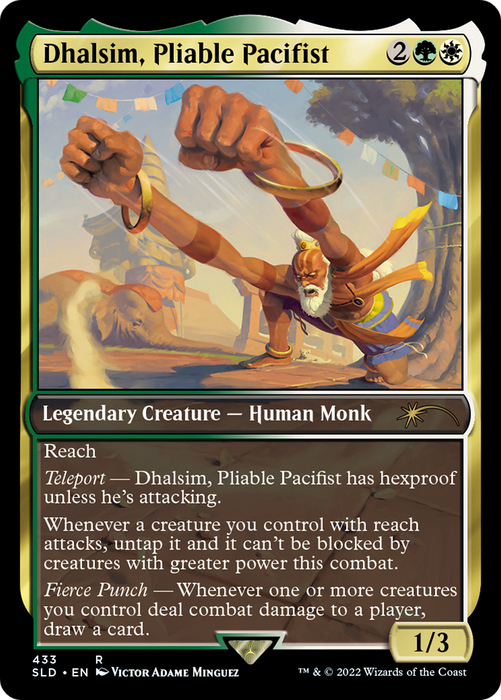 Tadeas, Juniper Ascendant (SLD-433) - rare / Dhalsim, Pliable Pacifist