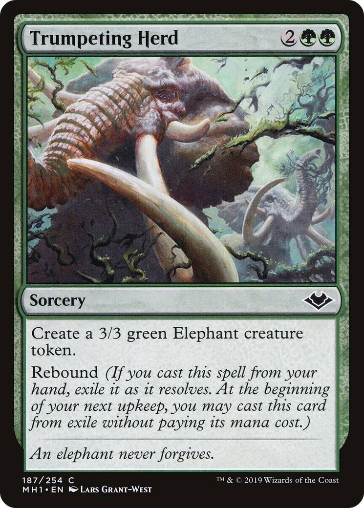 Trumpeting Herd (MH1-187) - common