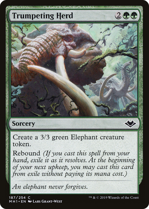 Trumpeting Herd (MH1-187) - common
