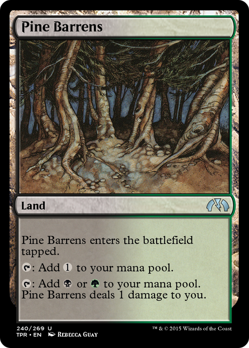 Pine Barrens (TPR-240) - uncommon