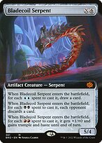 Bladecoil Serpent (BRO-361) - mythic: (Extended Art)